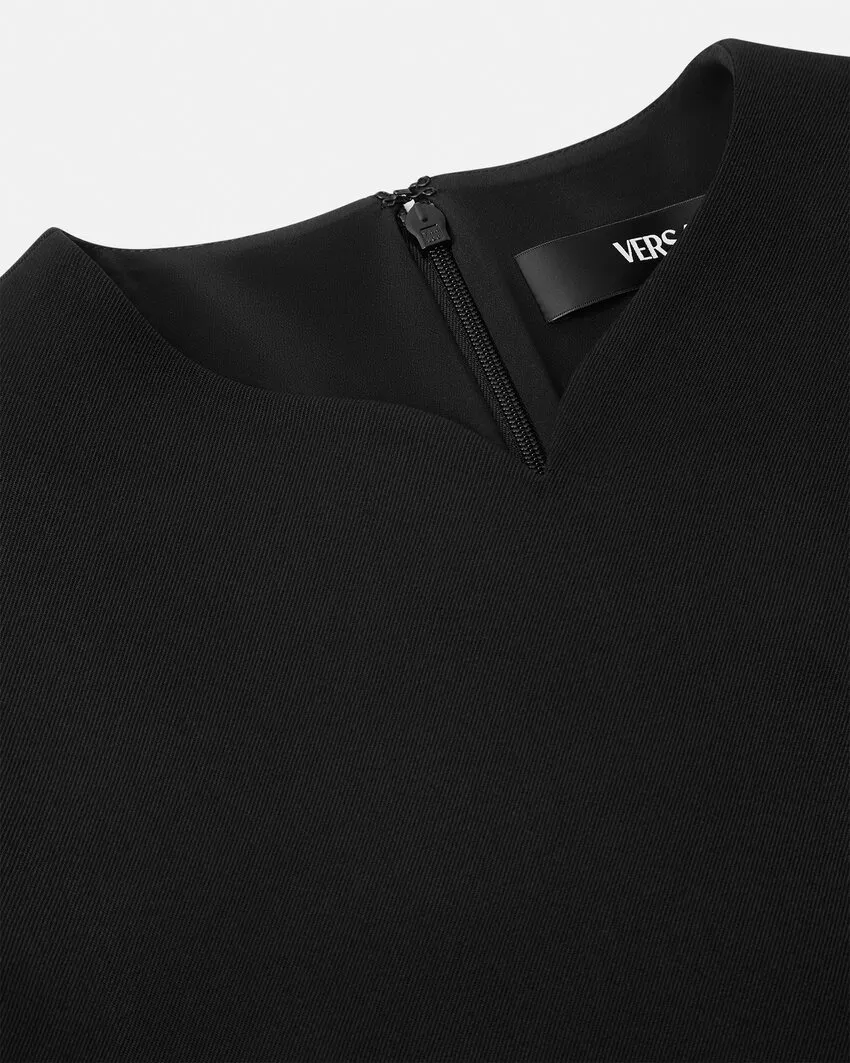 Versace Short-Sleeved Mini Dress