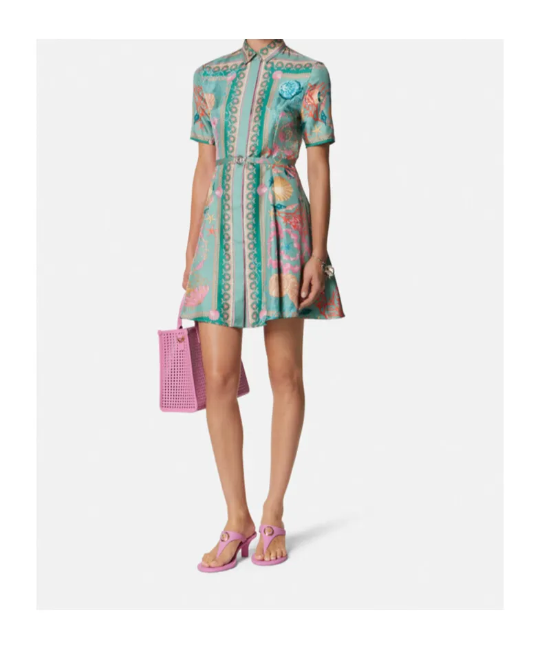 Versace Pattern-Printed Dress