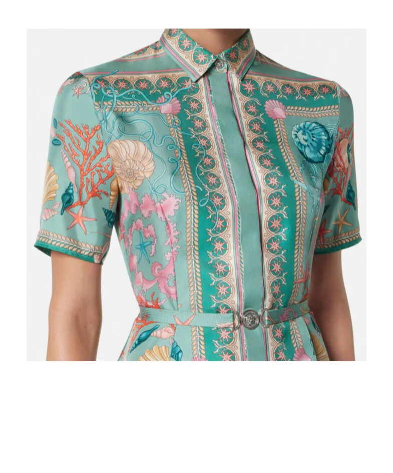 Versace Pattern-Printed Dress