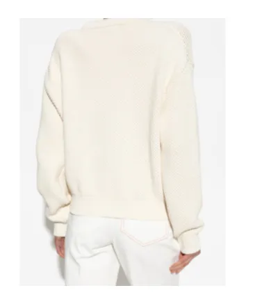 Versace Logo-Embroidered Crewneck Jumper