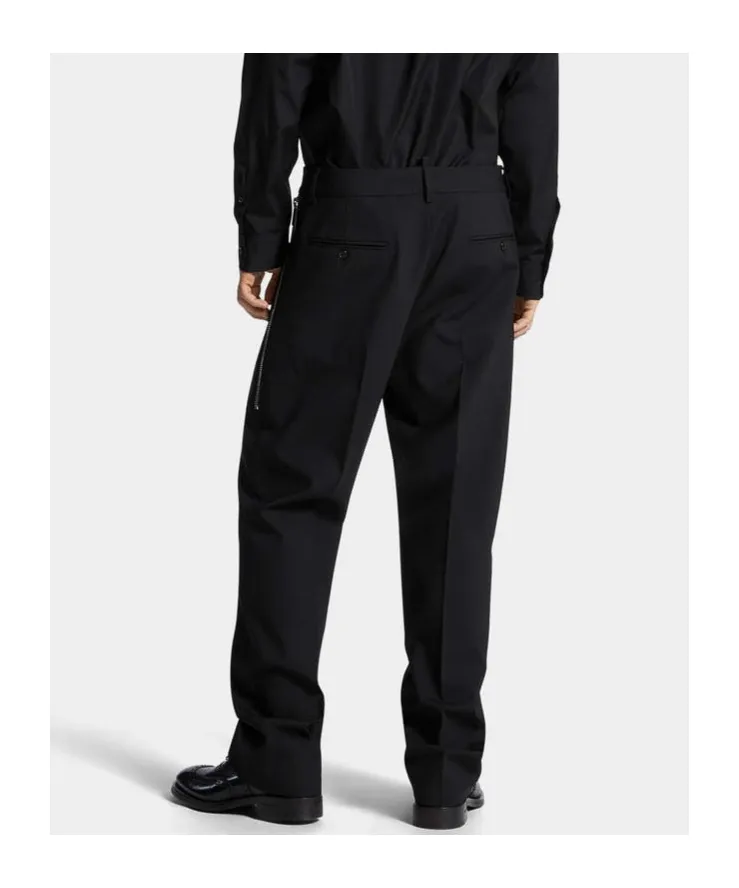 Dsquared2 Side Zip Detailed Relax Pants