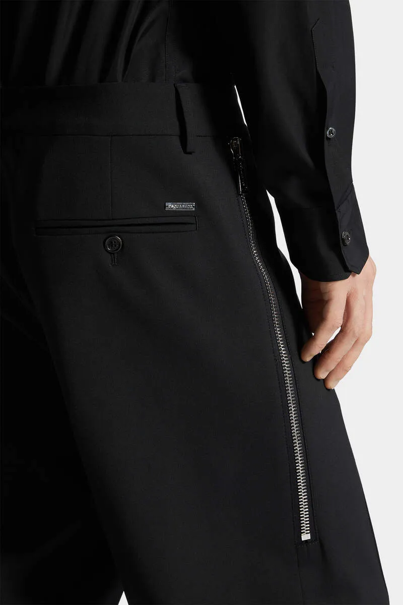 Dsquared2 Side Zip Detailed Relax Pants