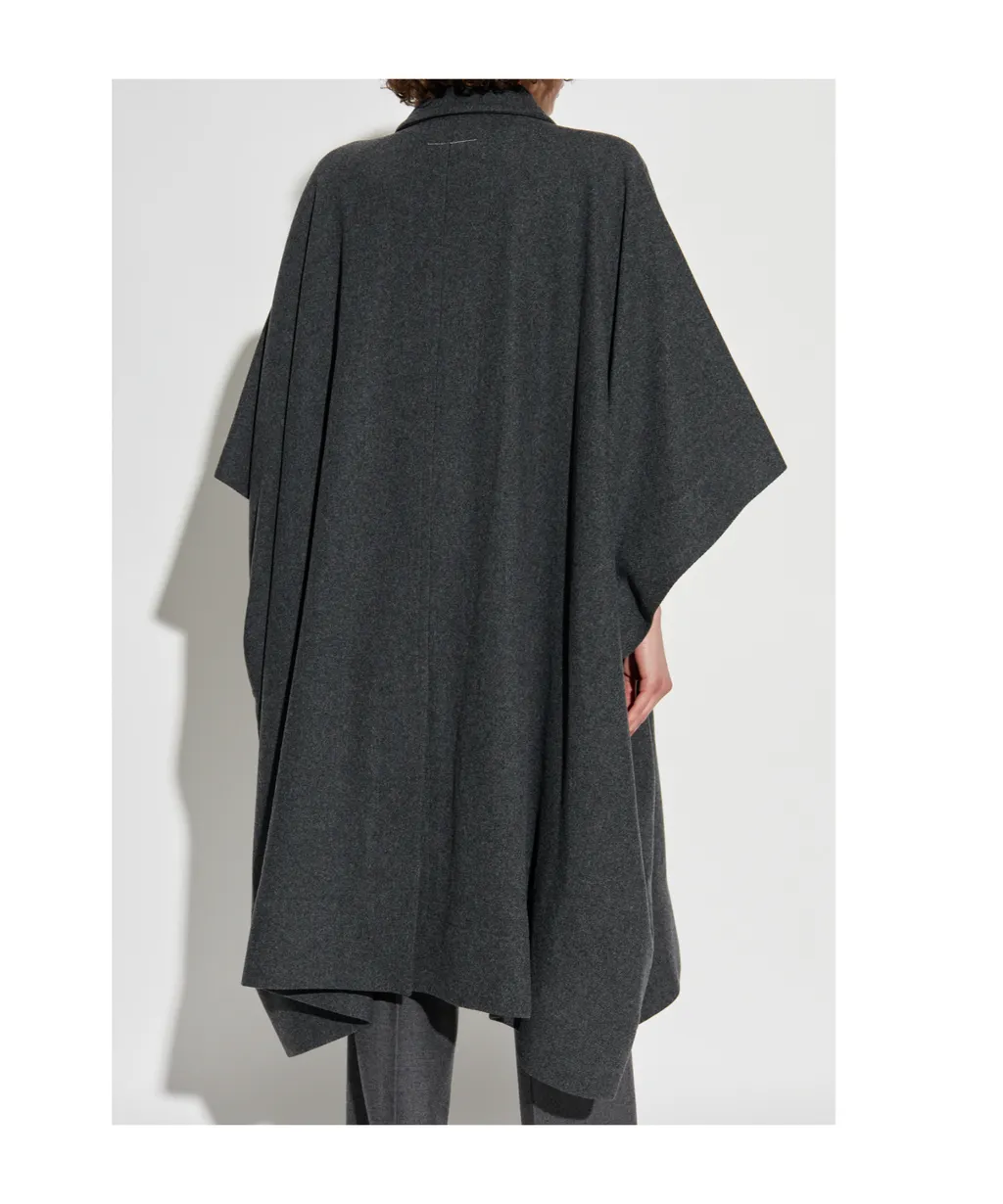 Mm6 Maison Margiela Buttoned Coat