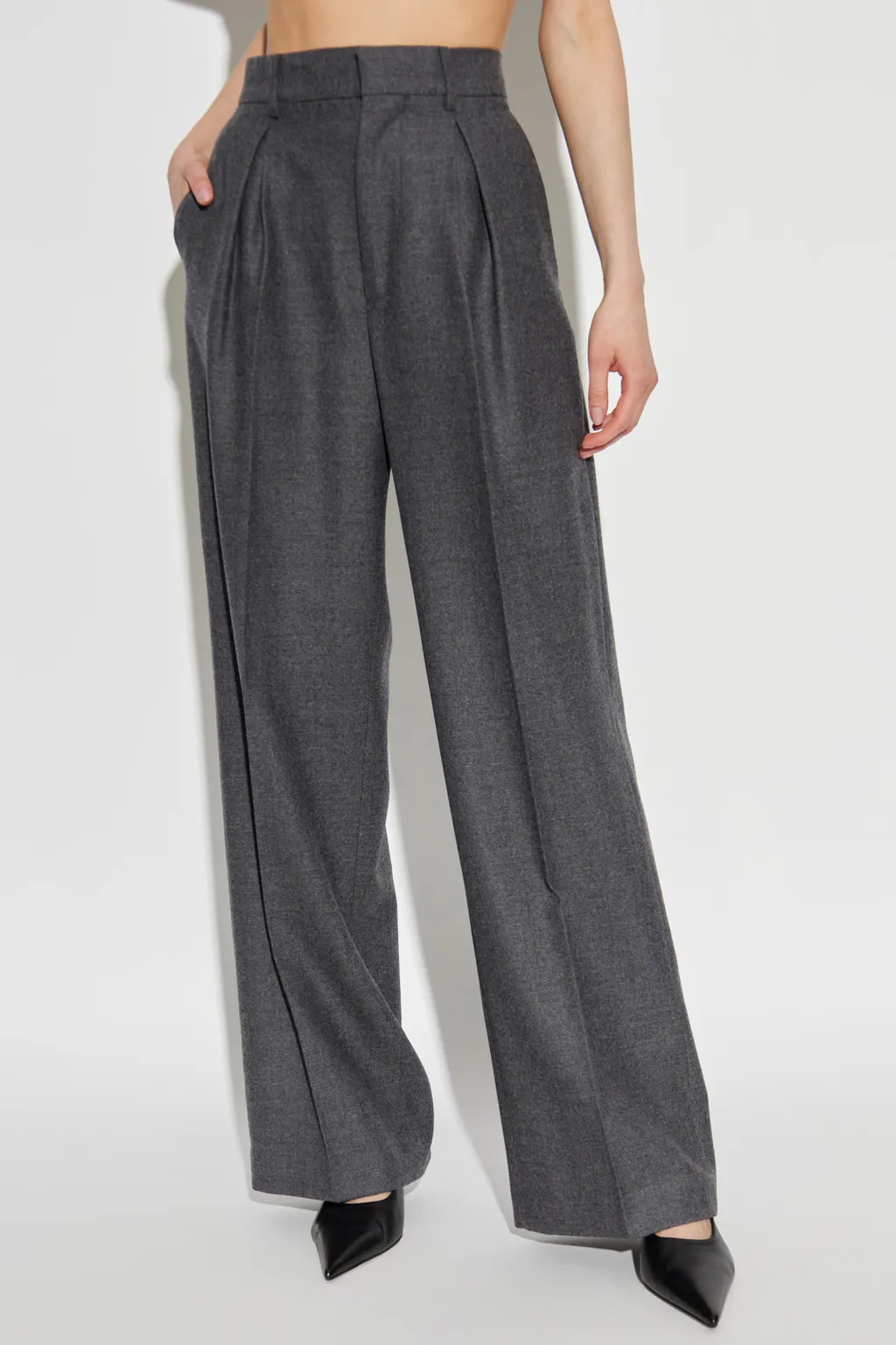 Mm6 Maison Margiela Pleated Trousers