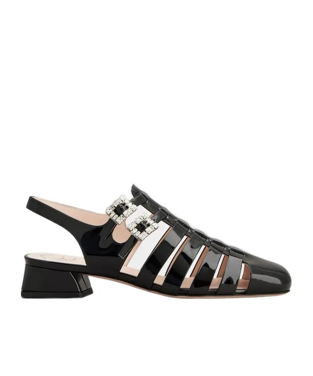 TrÈS Vivier Sandals In Patent Leather