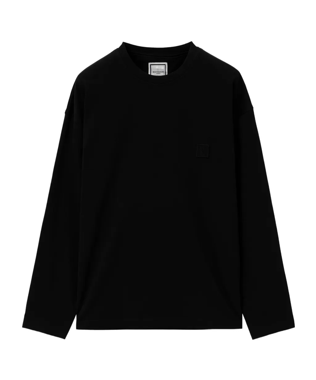 Black Back Logo Long Sleeve T-Shirt