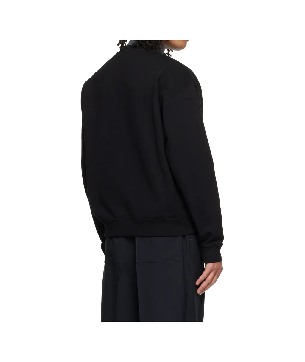 Drop-Shoulder Crew Neck Sweatshirt