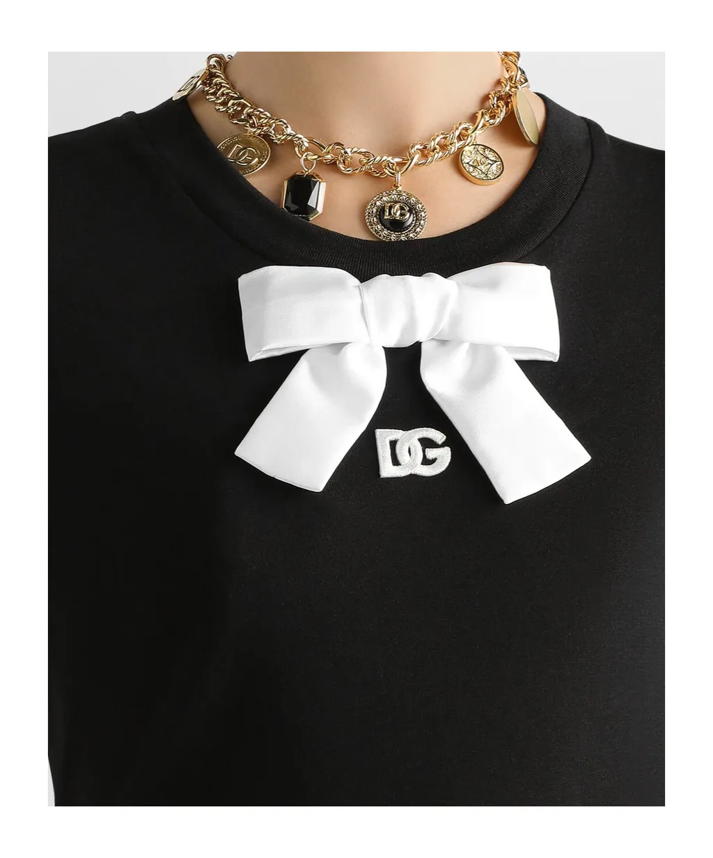 Dg-Embroidered T-Shirt