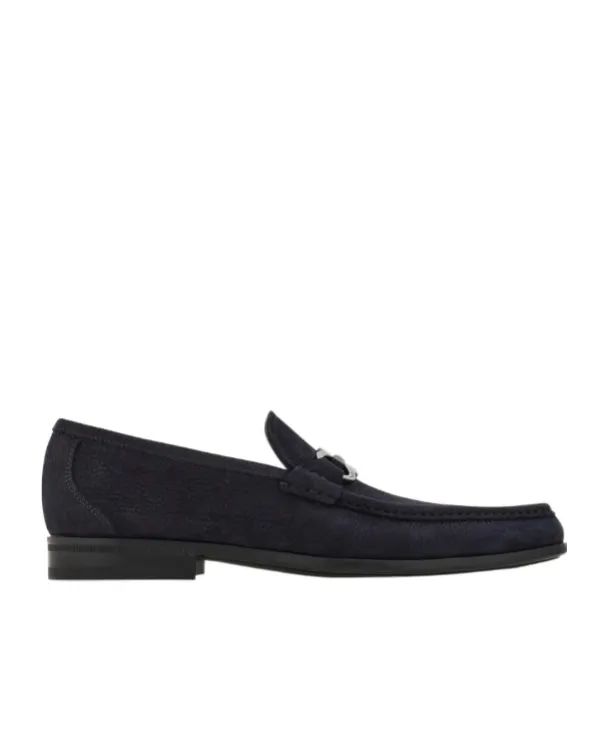 Gancini-Buckle Loafers