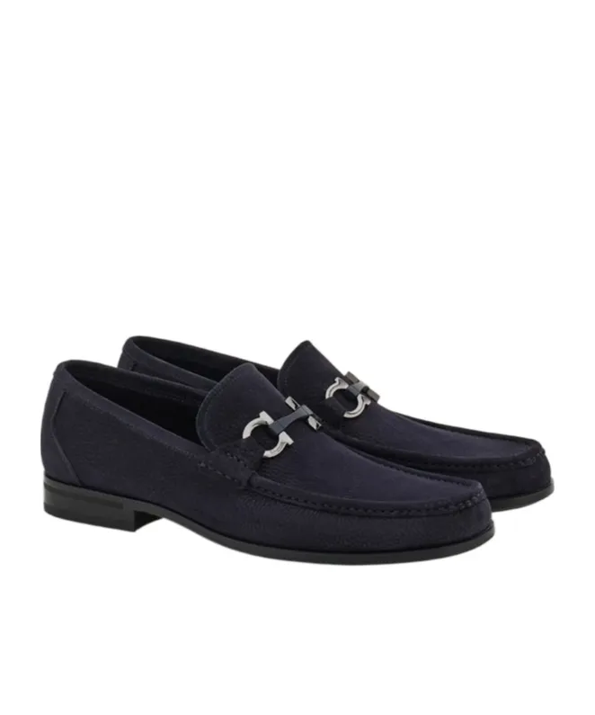 Gancini-Buckle Loafers