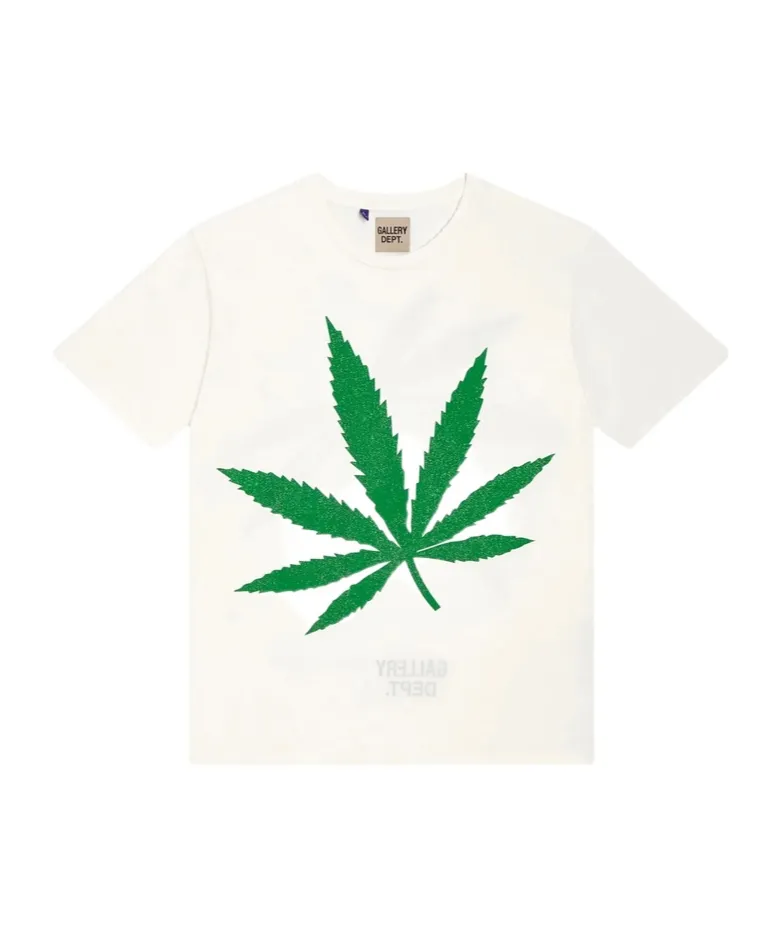 Gallery Dept. Weed Crewneck T-Shirt