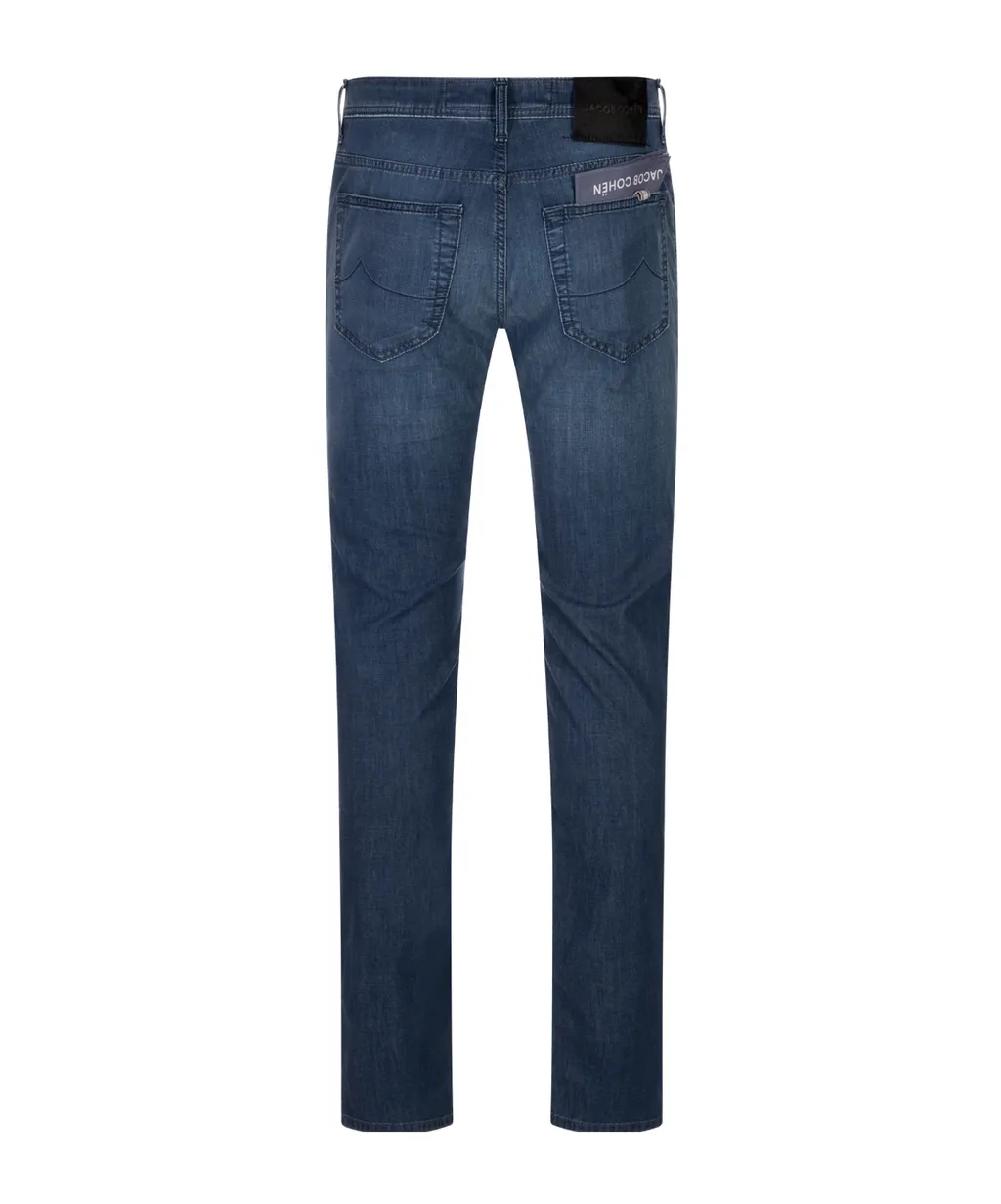 Jacob Cohen Nick Logo Patch Jeans