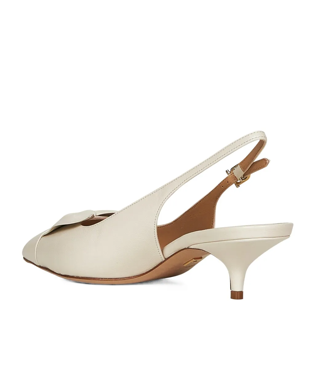 Bow Slingback Pump