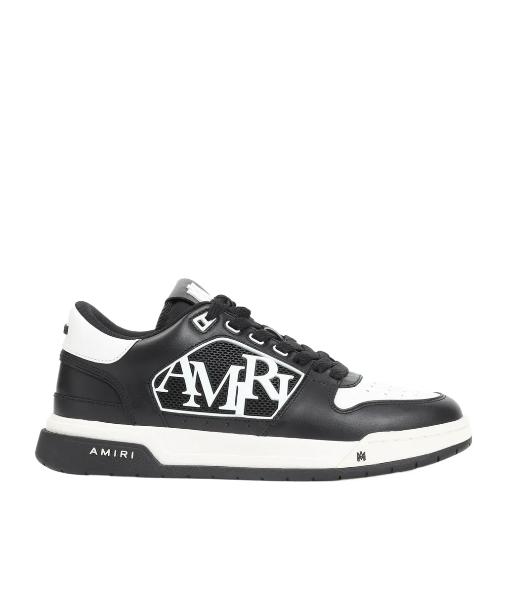 Classic Low Logo Lace-Up Sneakers
