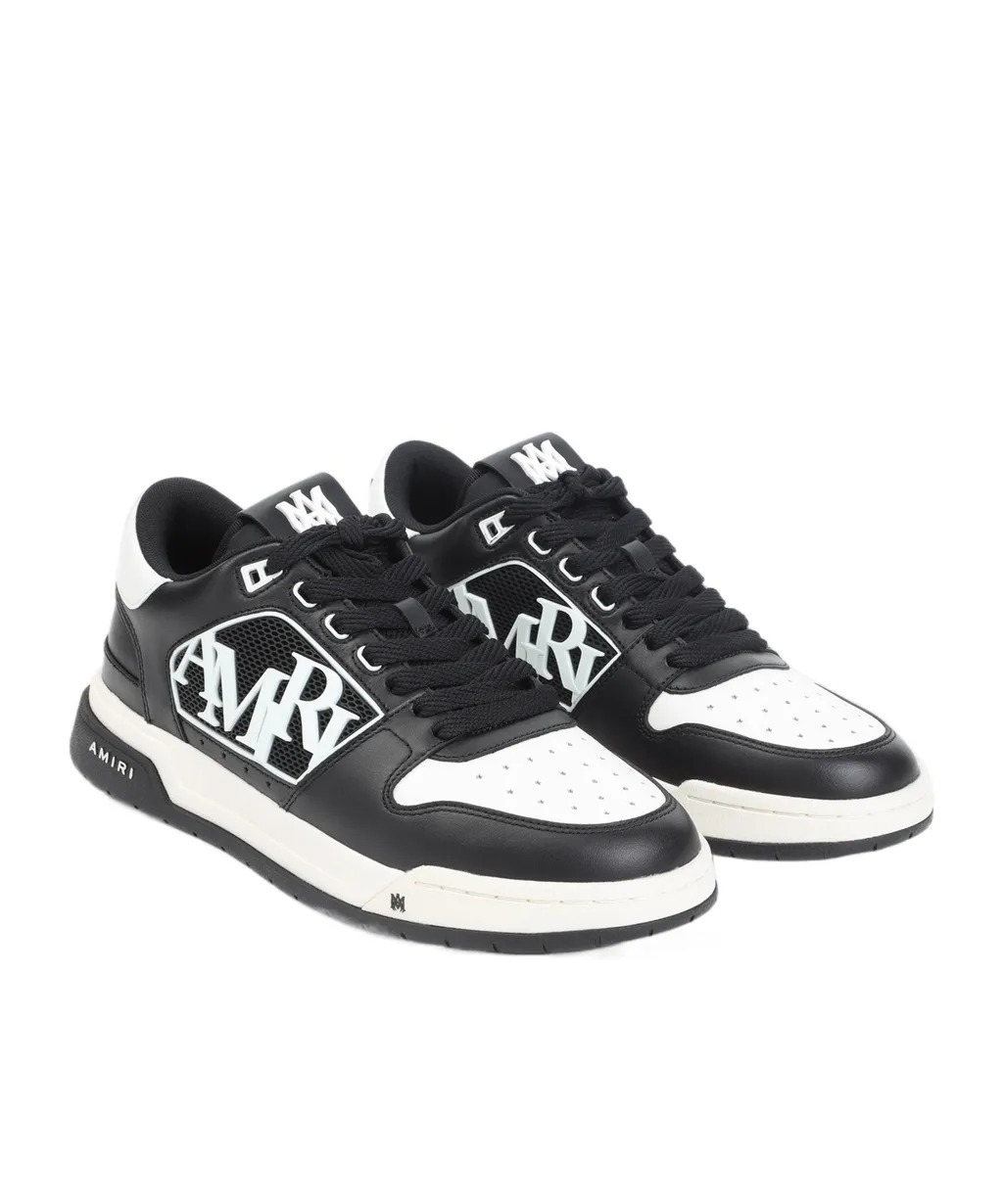 Classic Low Logo Lace-Up Sneakers