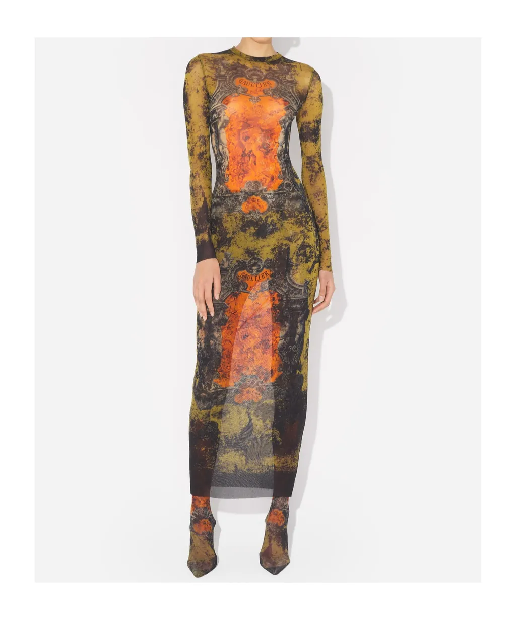 Jean Paul Gaultier The Long Fire Dress