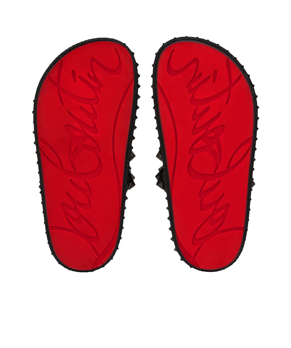 Christian Louboutin Stud Embellished Slip-On Sandals