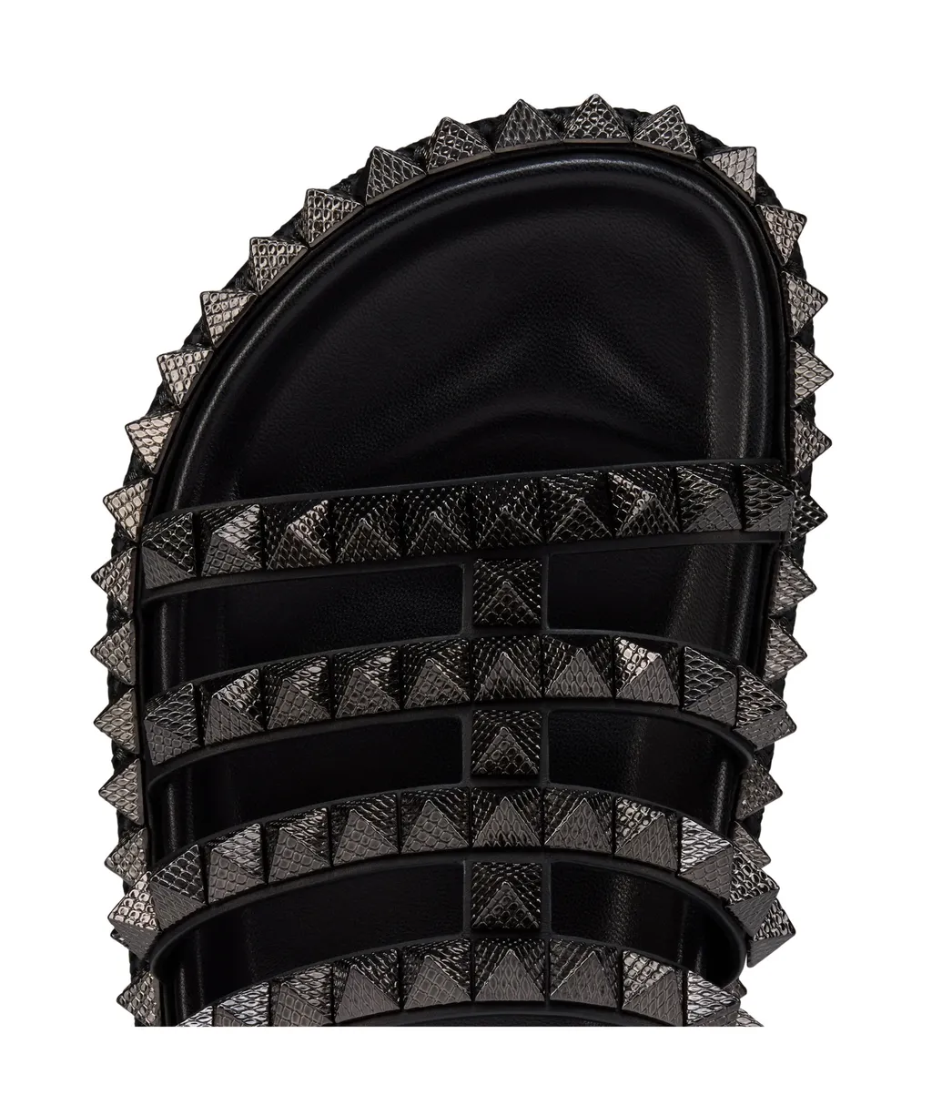 Christian Louboutin Stud Embellished Slip-On Sandals