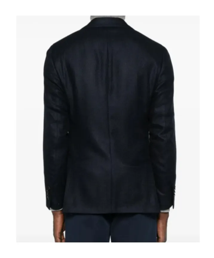 Panama-Textured Blazer