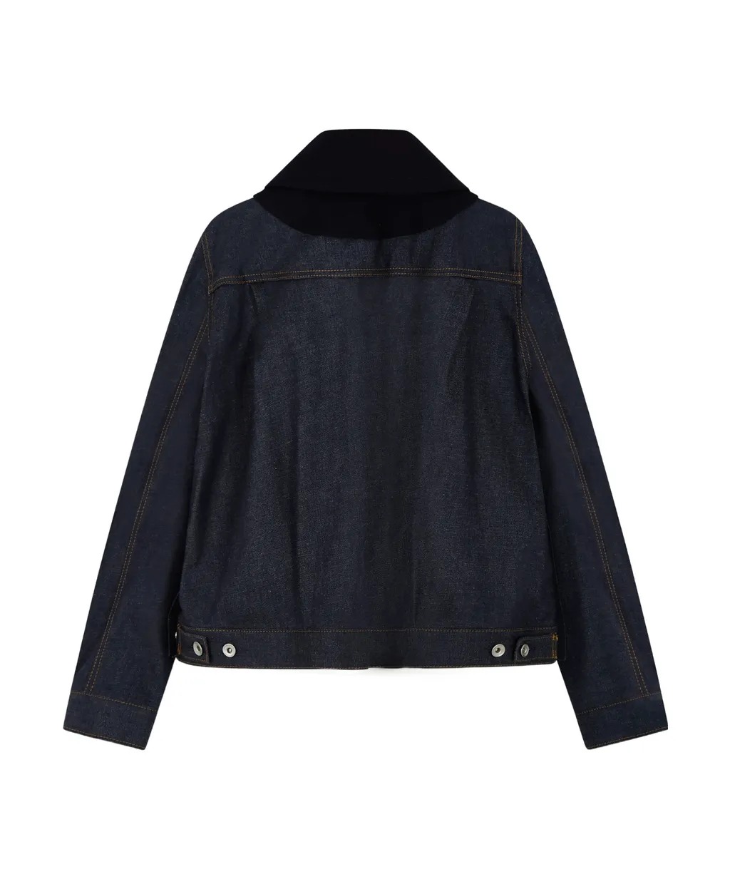 X Levi's Double-Breasted Denim Jacket