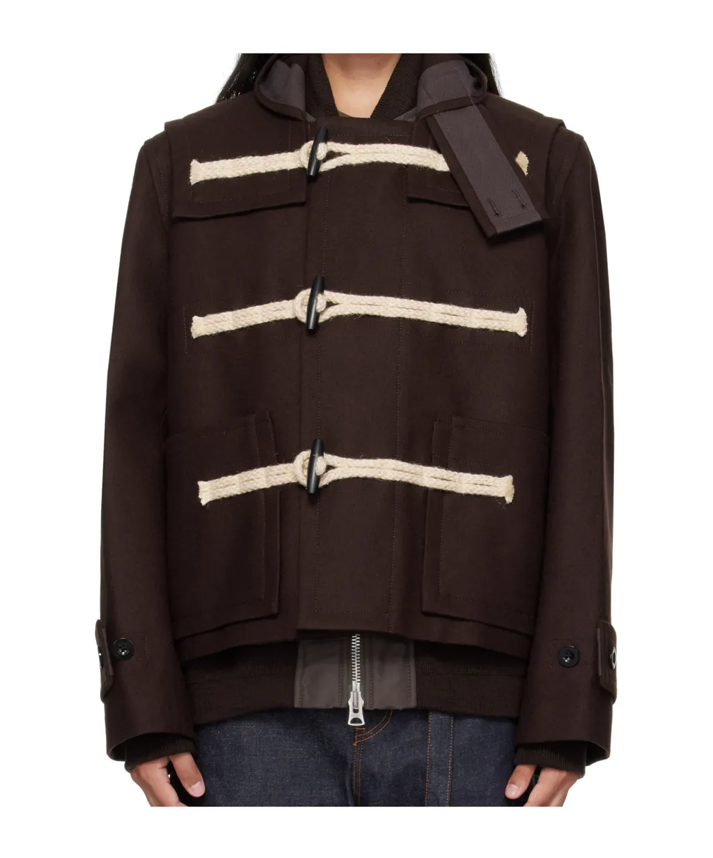 Sacai Melton Blouson