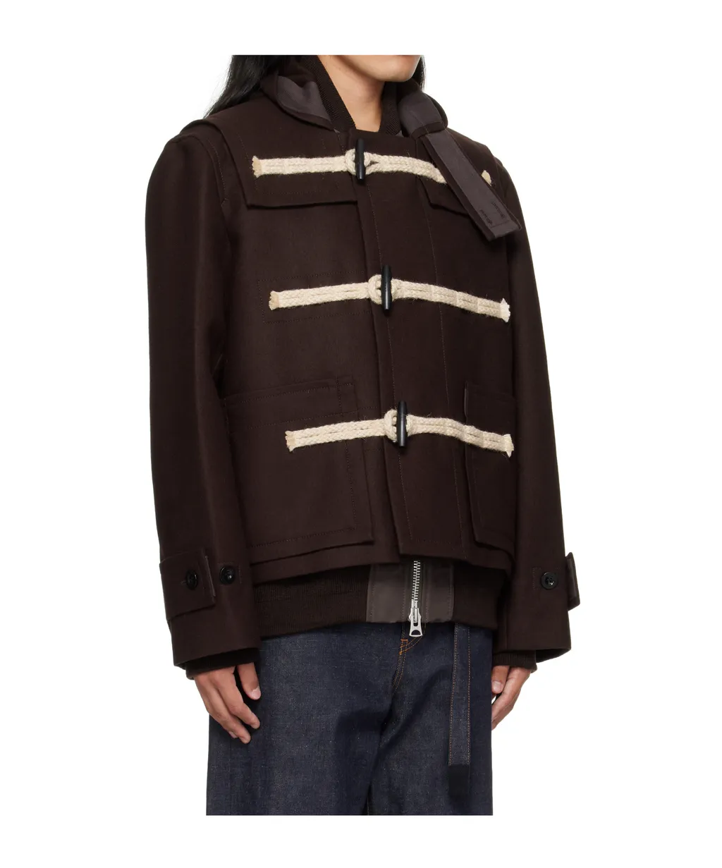 Sacai Melton Blouson