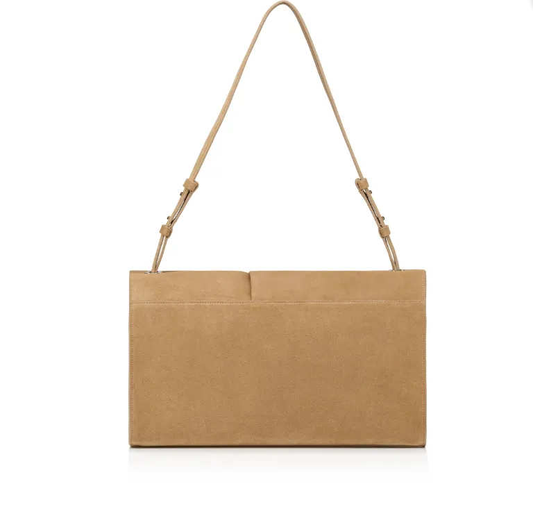 Large Baggy Suede Shoulder Bag