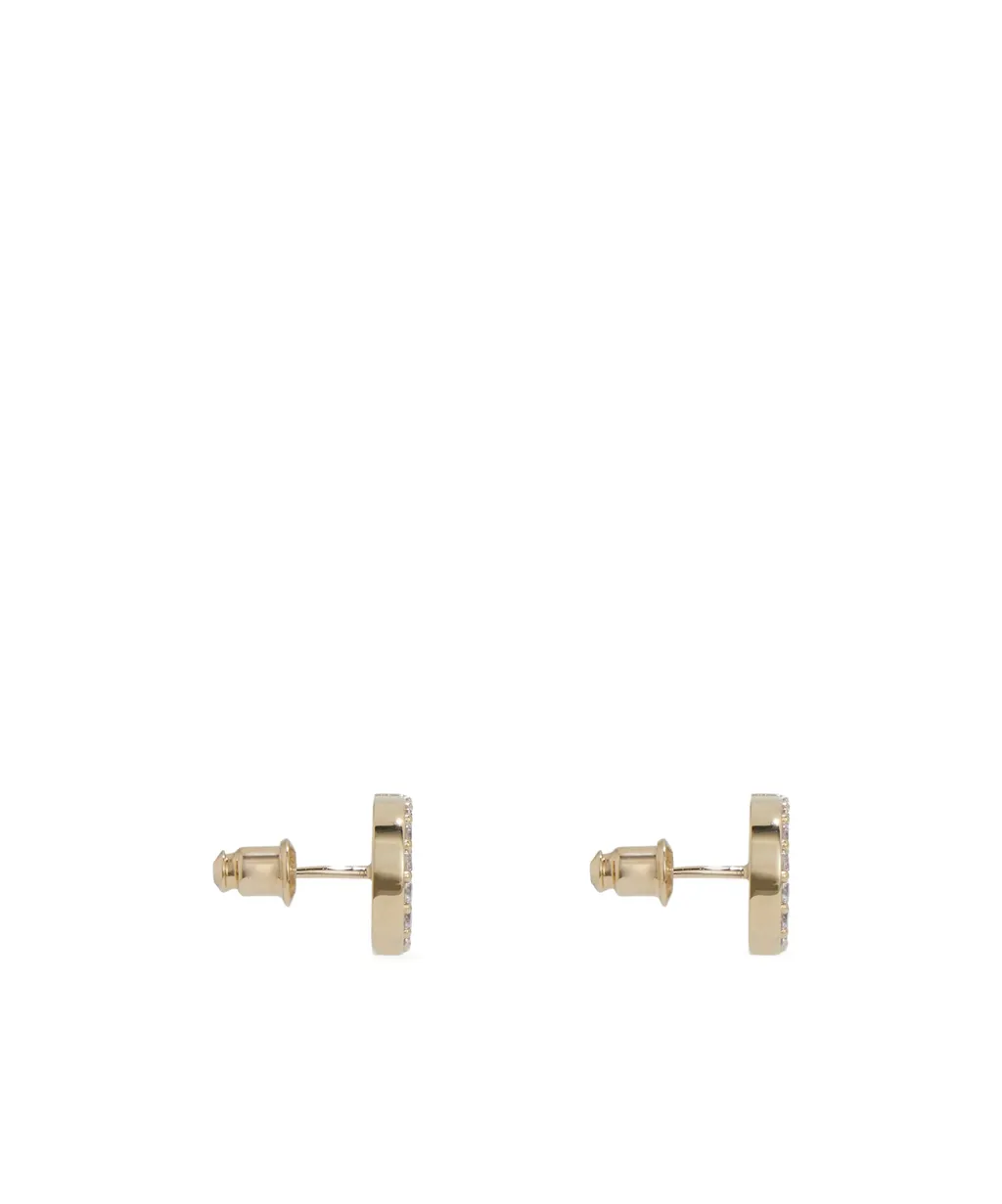 Ferragamo Double Gancini Embellished Earrings