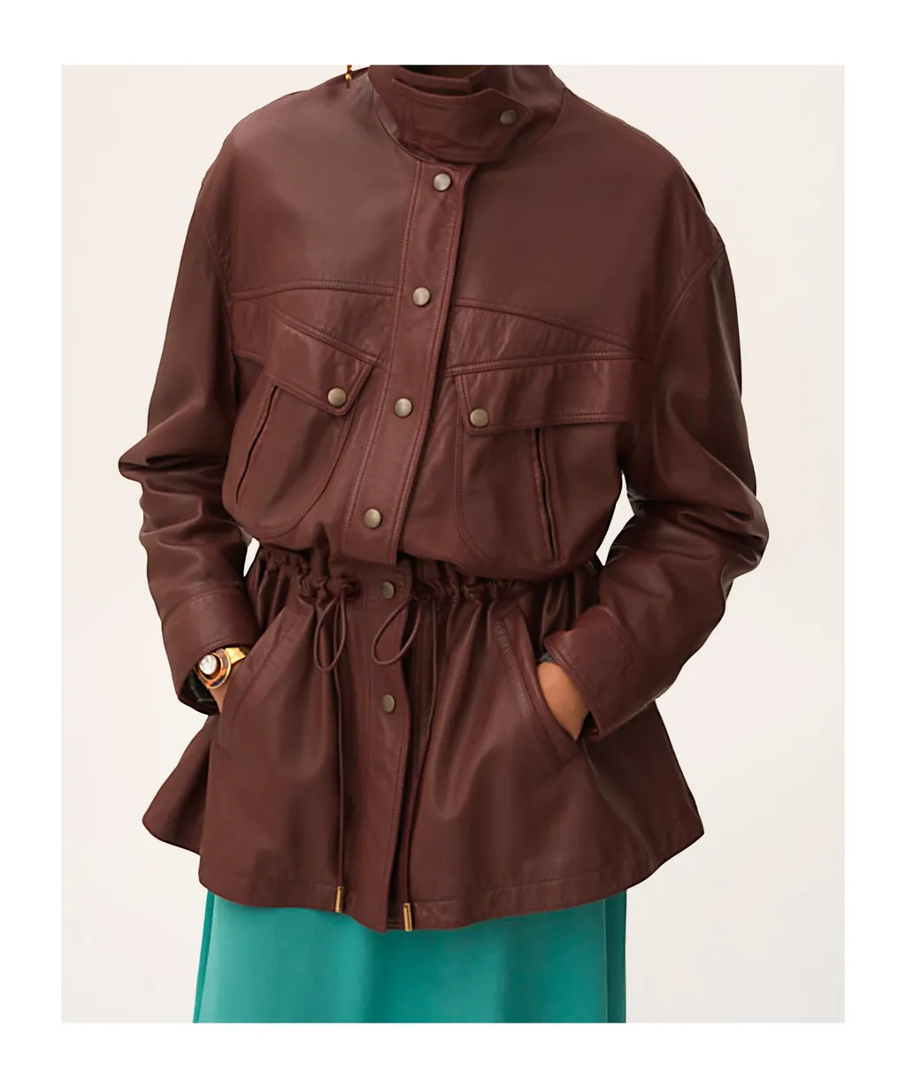 Leather Coat