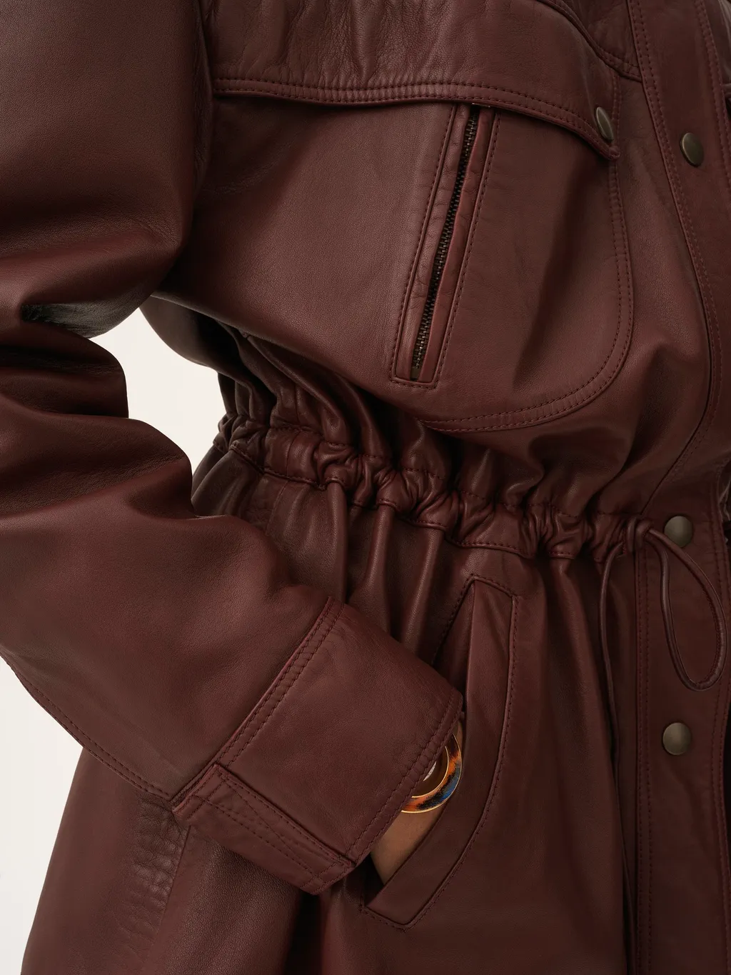 Leather Coat