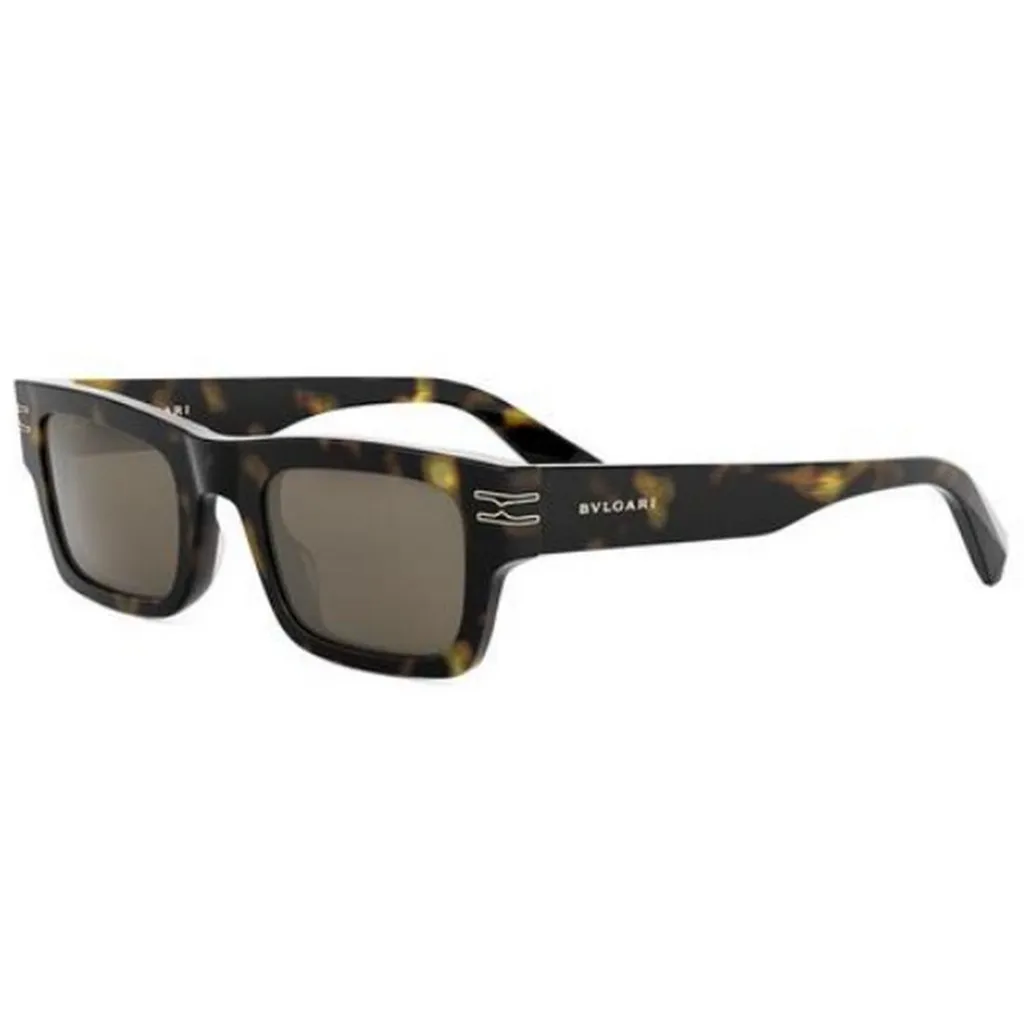 Bulgari Rectangular Frame Sunglasses