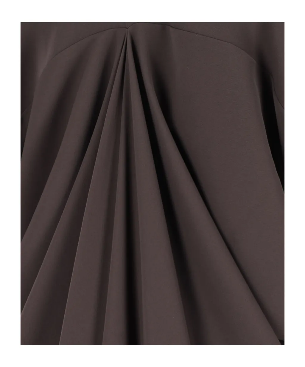 Mm6 Maison Margiela V-Neck Dress