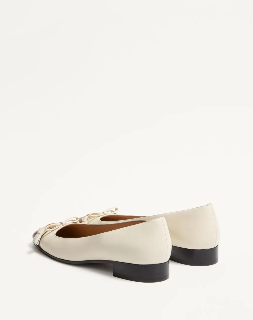Valentino Vlogo Signature Tassel Embellished Slip-On Ballet Flats