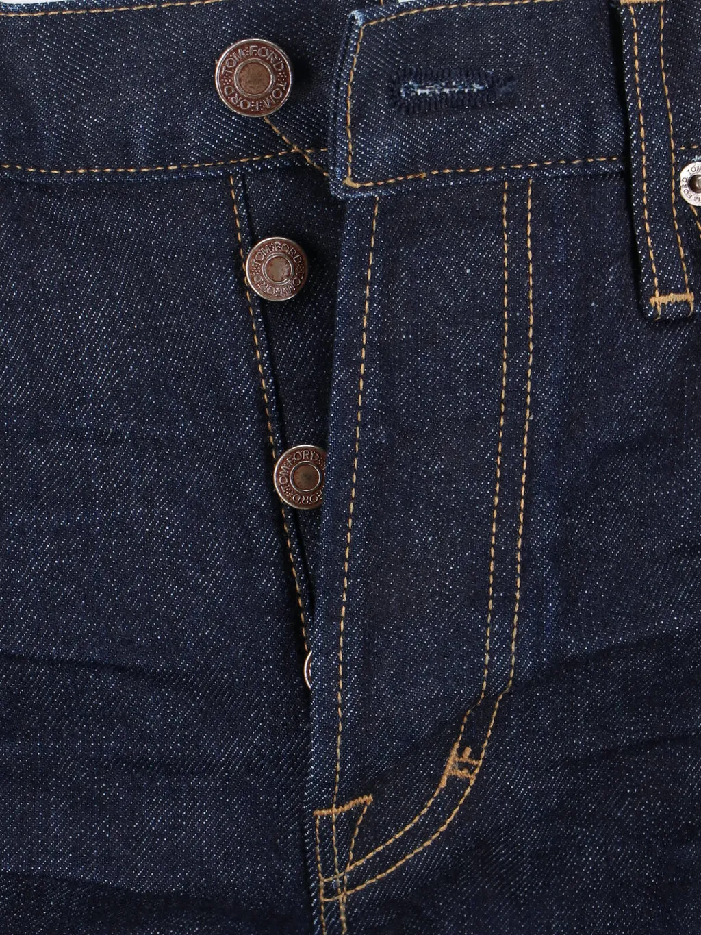 Selvedge Bootcut Cotton Jeans