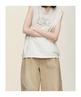 Maison Margiela Crewneck Sleeveless Top