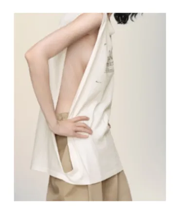 Maison Margiela Crewneck Sleeveless Top