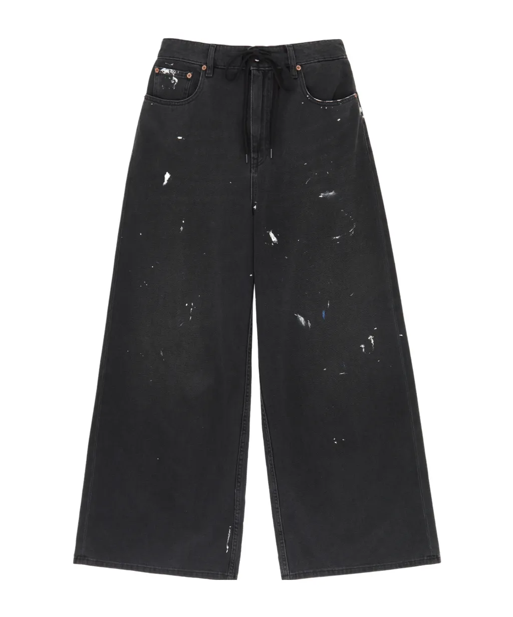 Mm6 Maison Margiela Wide Leg Jeans