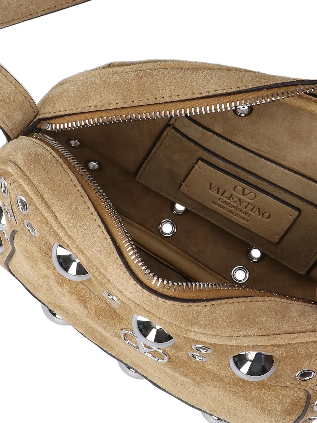Valentino NellcÔTe Vlogo Signature Zip-Up Crossbody Bag