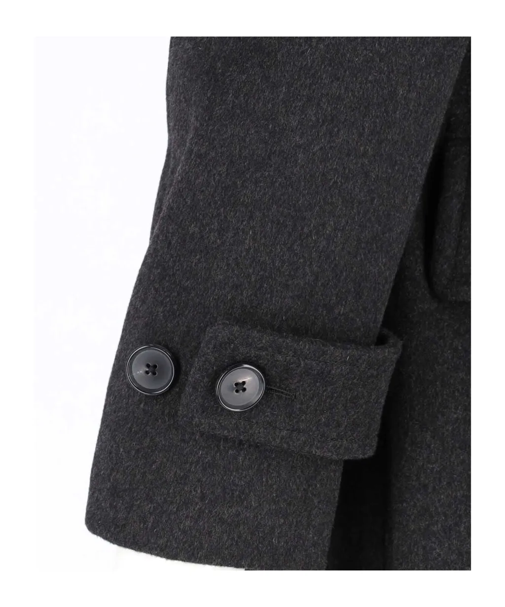 Caruso Double-Breasted Long Coat