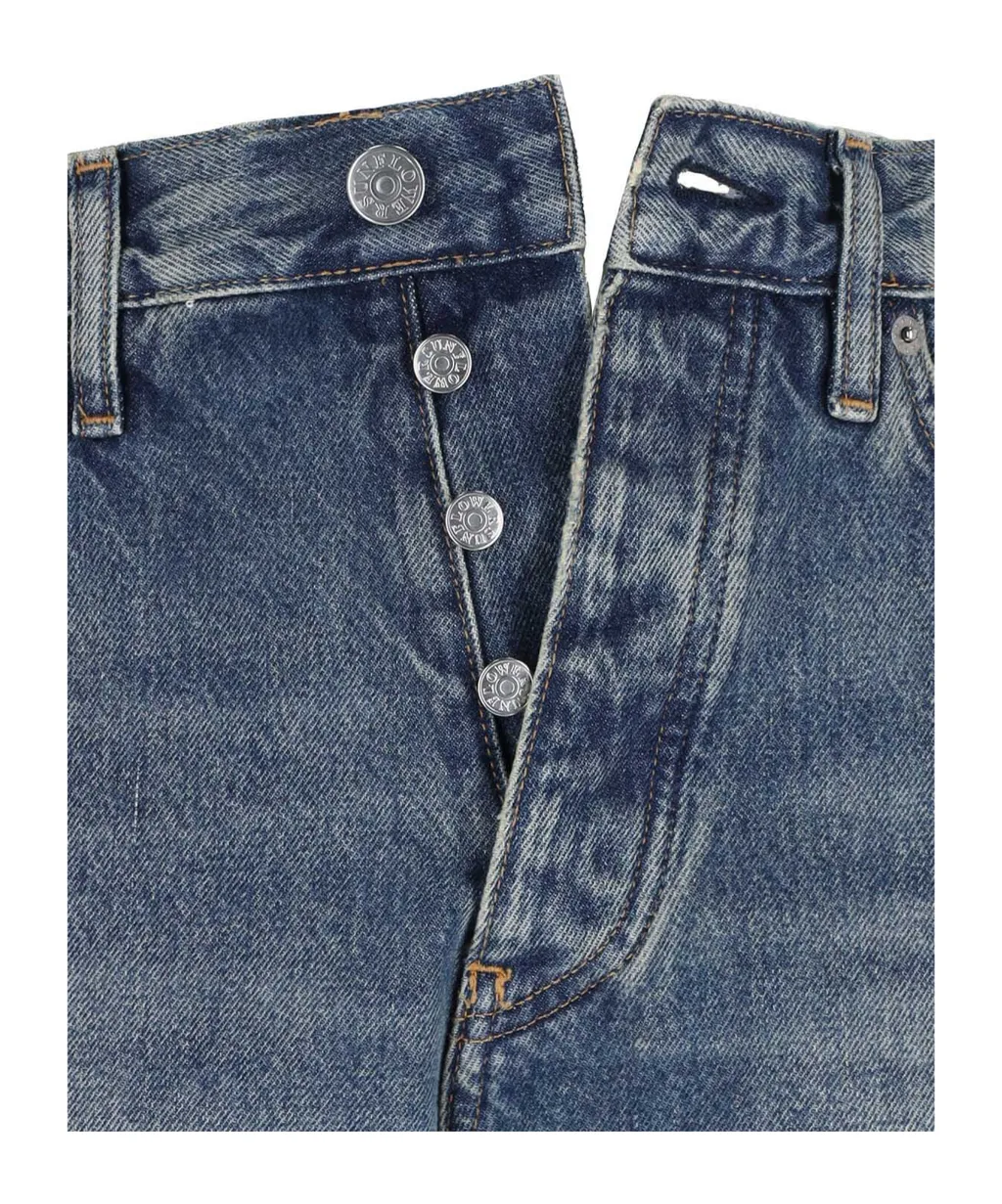 Sunflower Loose Straight-Leg Jeans