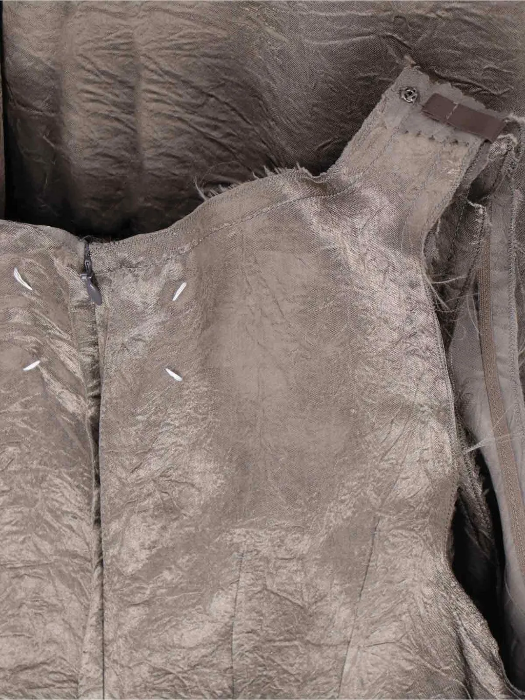 Maison Margiela Sleeveless Asymmetric Zipped Dress