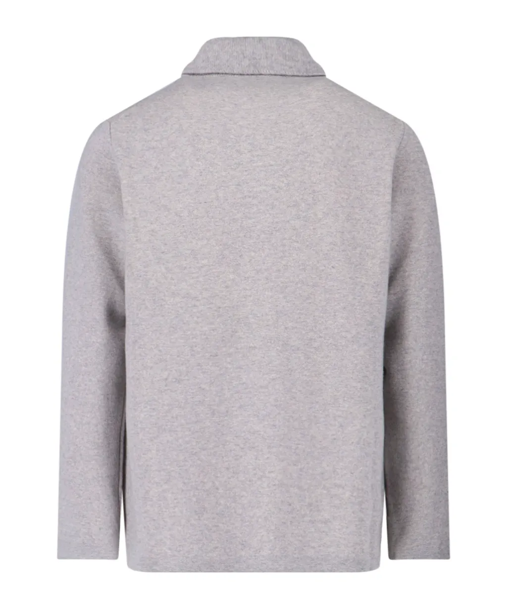 Wool-Blend Shirt Jacket