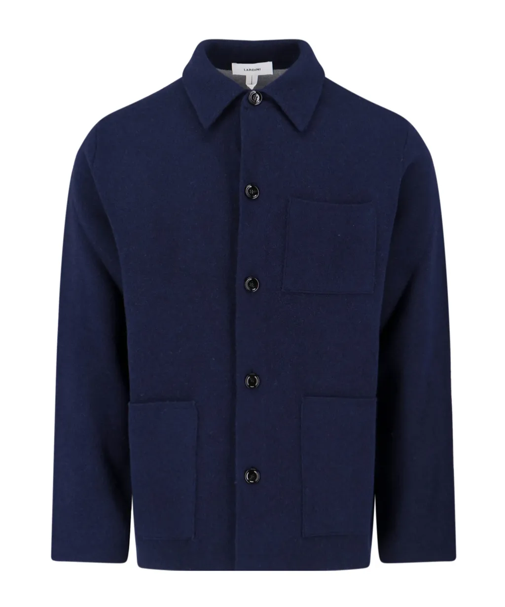 Lardini Long-Sleeved Buttoned Jacket