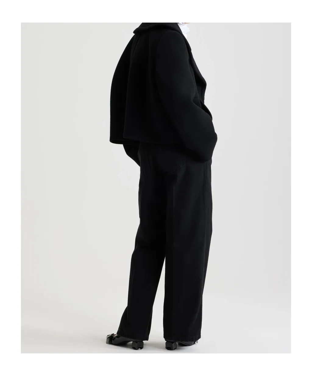 Patou Collared Button-Up Jacket