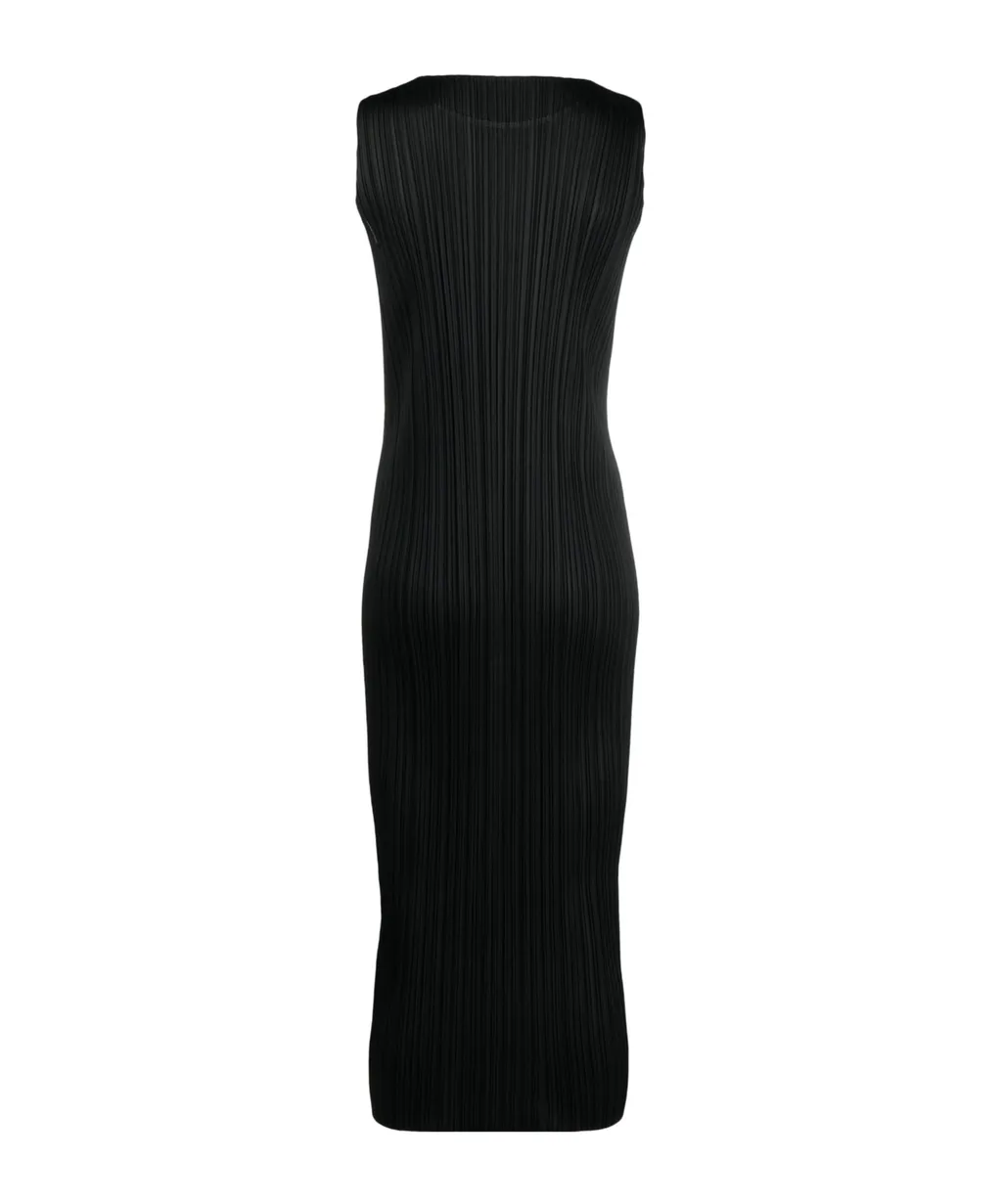 Pleats Please Issey Miyake Sleeveless Pleated Dress