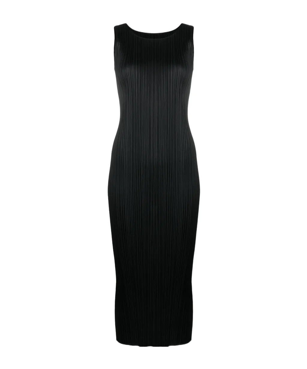 Pleats Please Issey Miyake Sleeveless Pleated Dress