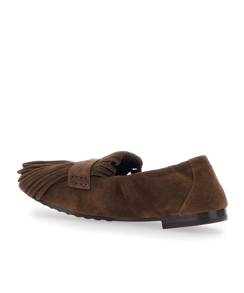 Tory Burch Ballet Fringe Loafers