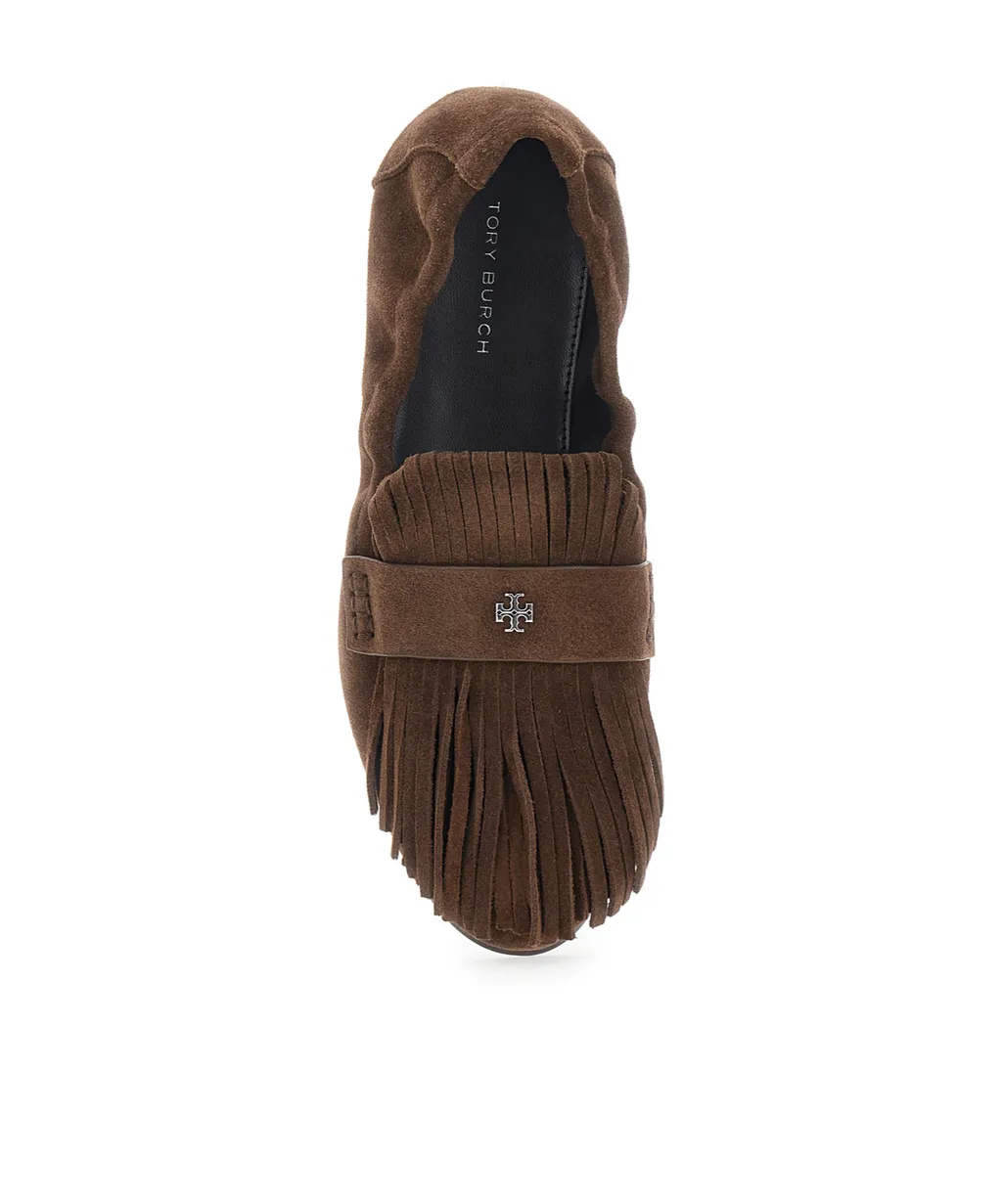 Tory Burch Ballet Fringe Loafers