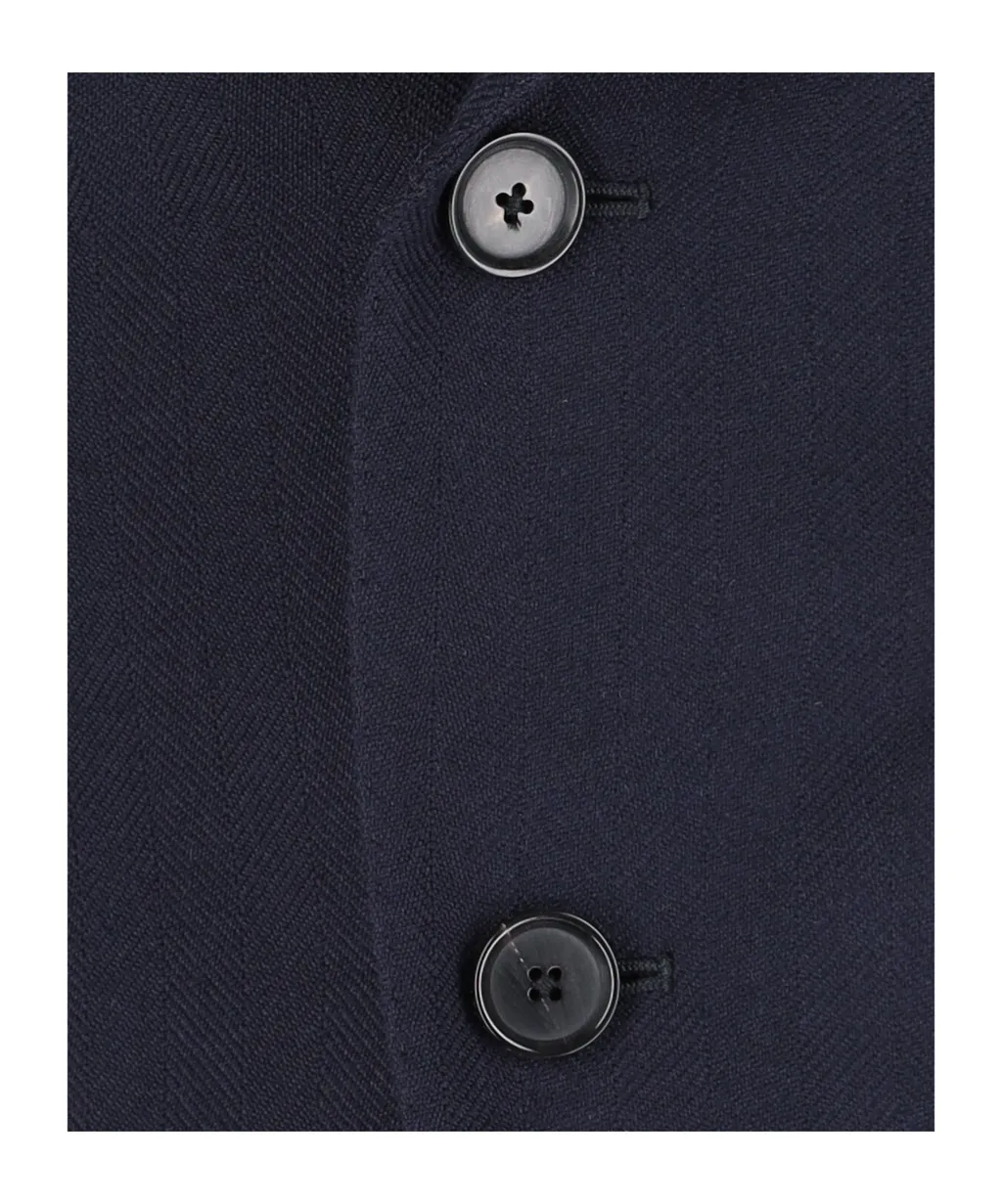 Caruso Single Breasted Long Sleeved Jacket