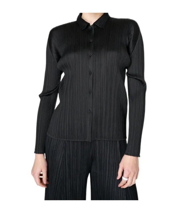 Pleats Please Issey Miyake Pleated Shirt